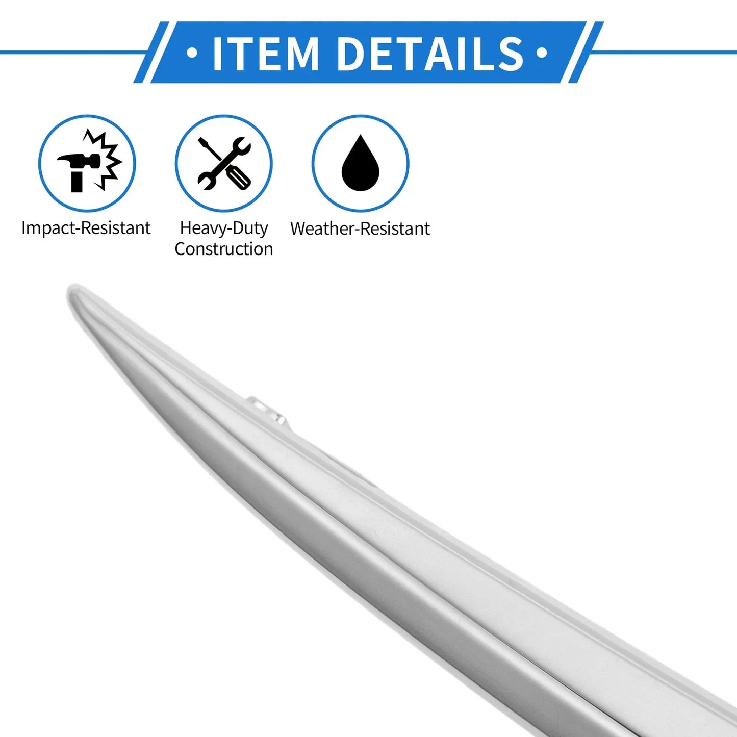 Front Right Bumper Grille Trim for Mercedes-Benz W213/E (2016-2020)