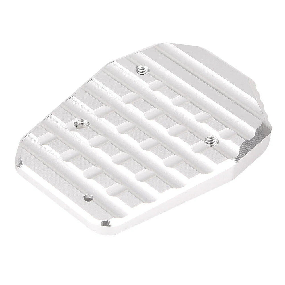 Kickstand Side Stand Extension Pad for Yamaha MT09 (2013-2016) Silver