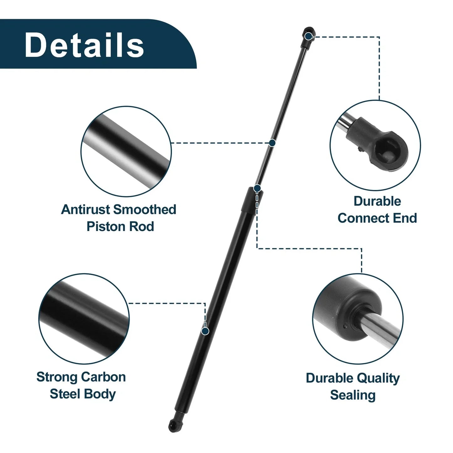 Hood Lift Supports for Lexus GS300 GS350 GS430 GS450H GS460 (2006-2011)