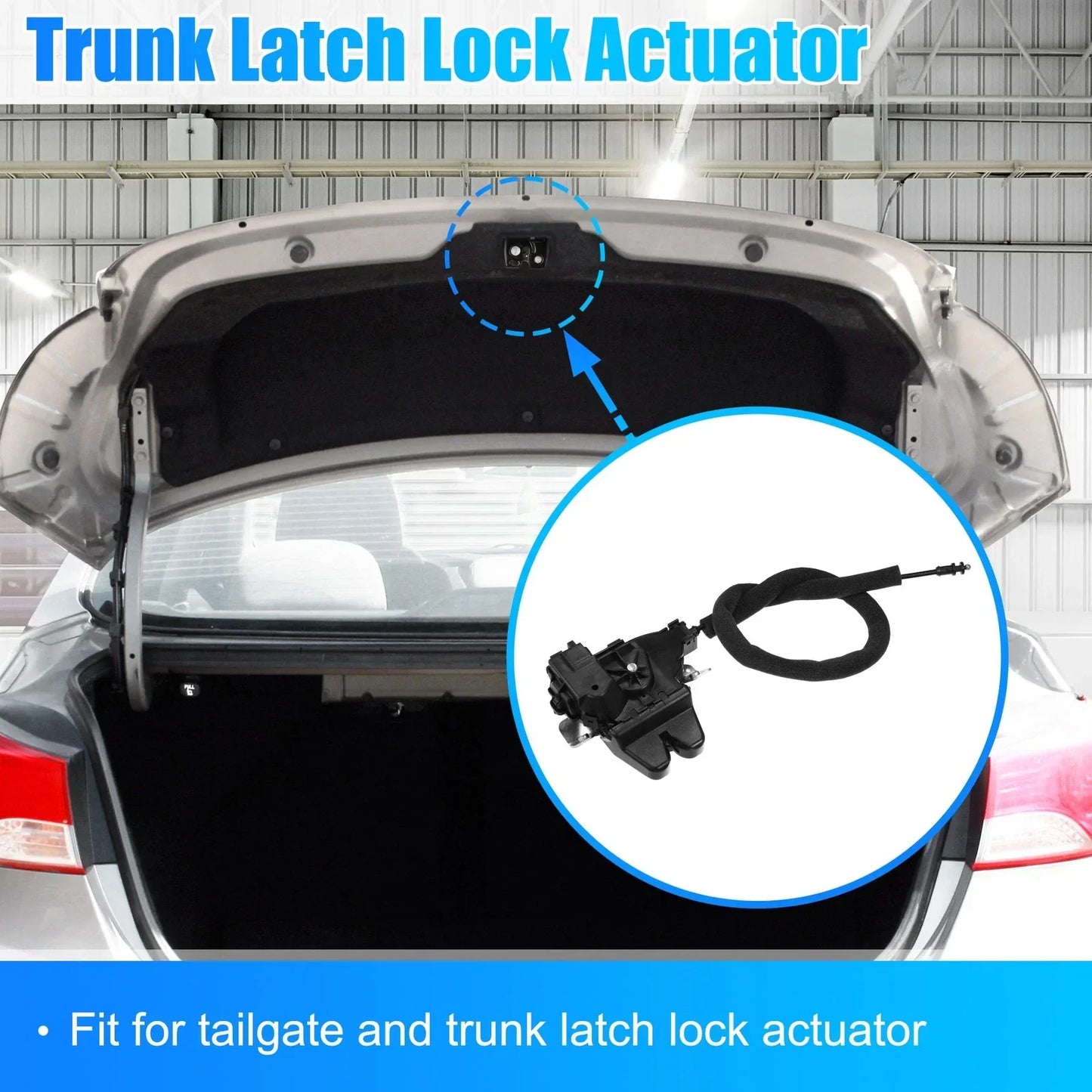 Rear Trunk Tailgate Lock Actuator for Mercedes-Benz C63 AMG (2008-2015)