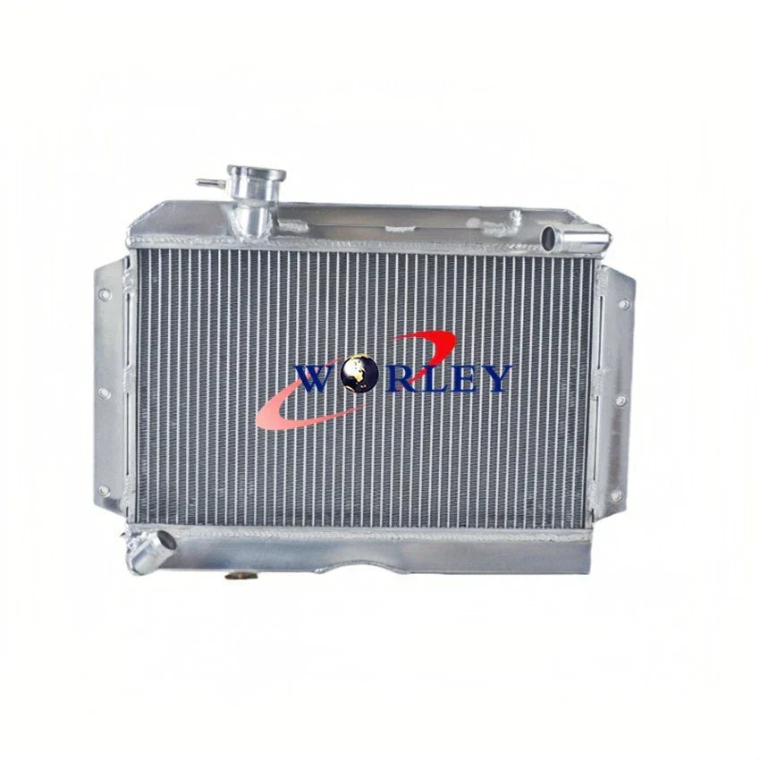 5ROW Aluminum Radiator & Fans for Rover MG MGA 1500/1600/1622 (1955-1962)