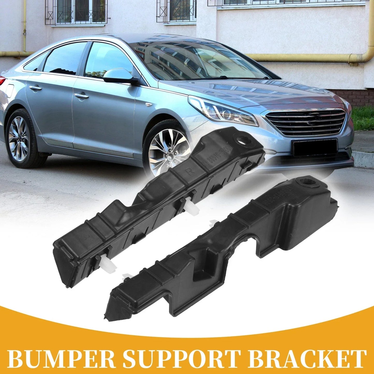 Front Bumper Support Bracket for Hyundai Sonata (2011-2015) 1 Pair