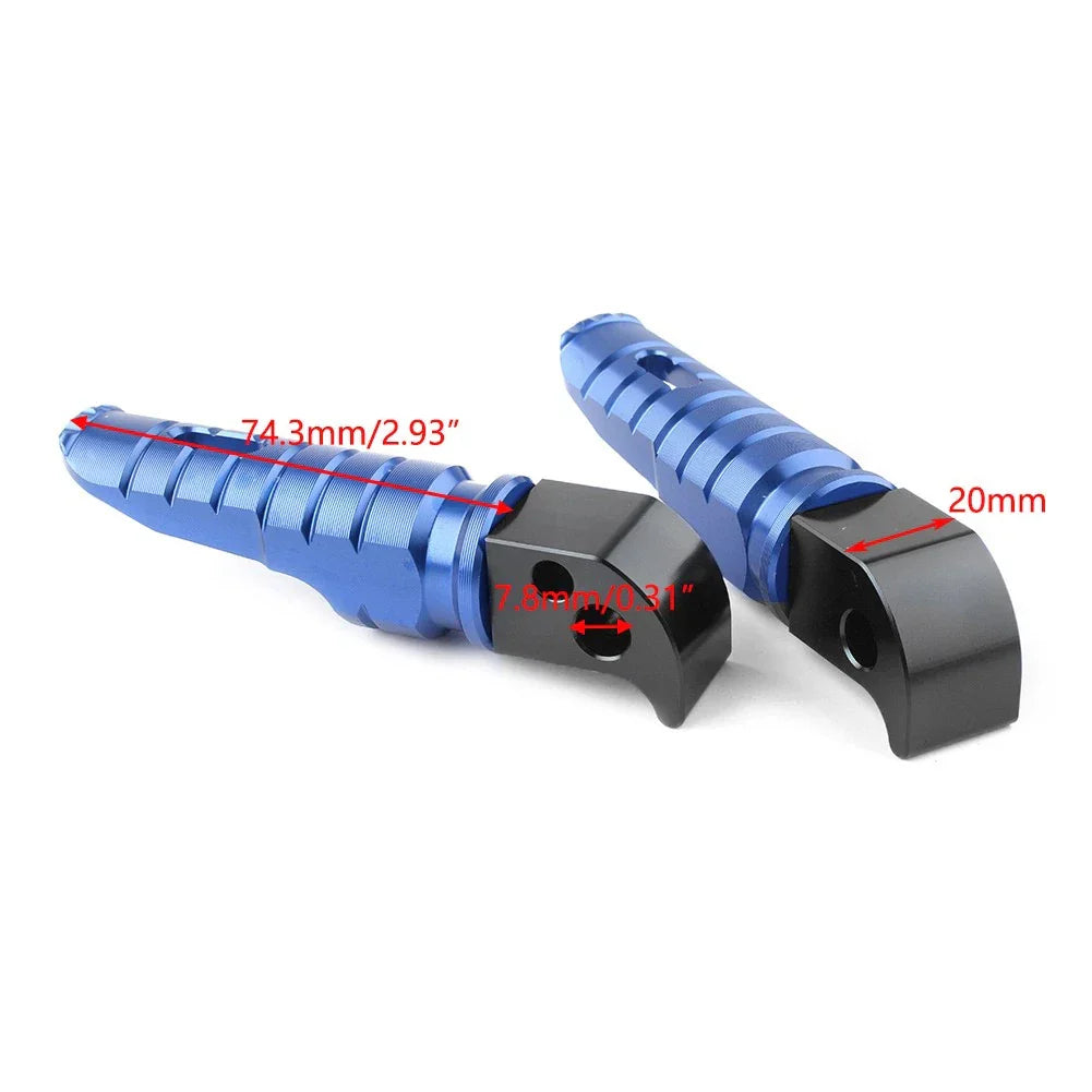 Rear Foot Pegs for Yamaha MT-09 MT-07 MT-03 FZ-07 FJ-09 FZ1 FZ6 R3 (2014-2023)