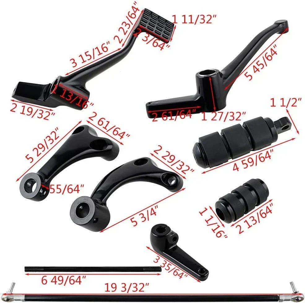 Forward Controls Kit for Harley Sportster 1200 883 (2004-2013)