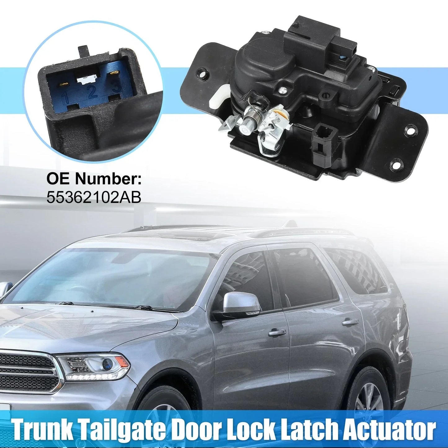 Rear Trunk Tailgate Lid Lock Actuator for Dodge Durango (2004-2005)