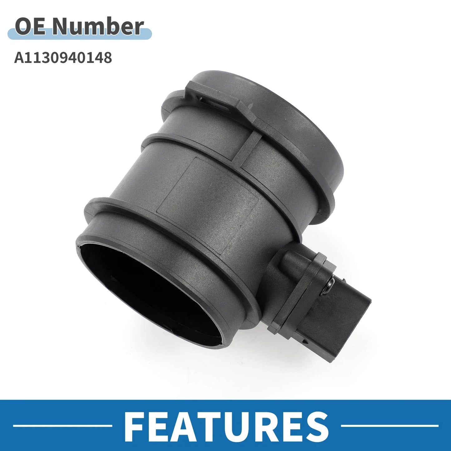 MAF Mass Air Flow Sensor for Mercedes-Benz E430 E500 (1998-2002)