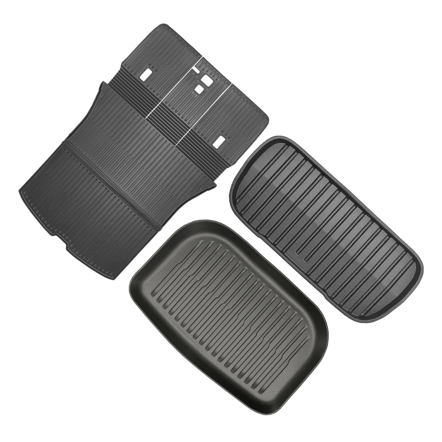 3 x Frunk Boot Tray 3D All-Weather for Tesla Model Y (2025-On)