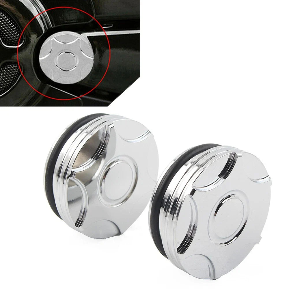 CNC Swingarm Pivot Bolt Covers for Harley V-Rod (2006-2017)