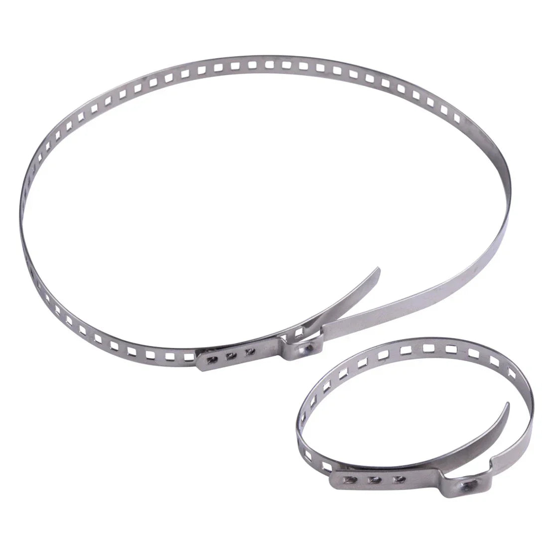 10 x Silver Stainless Steel Axle Boot Clamps for Various Models