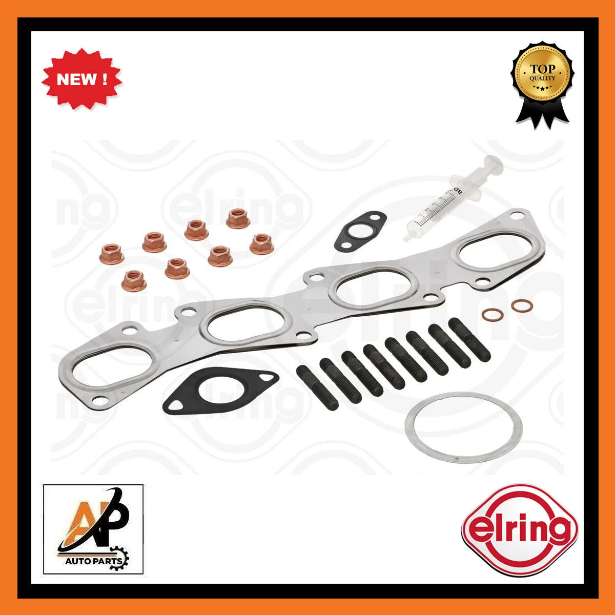 Charger Mounting Kit With Gaskets and Seals for Alfa Romeo Fiat (2008–2013)