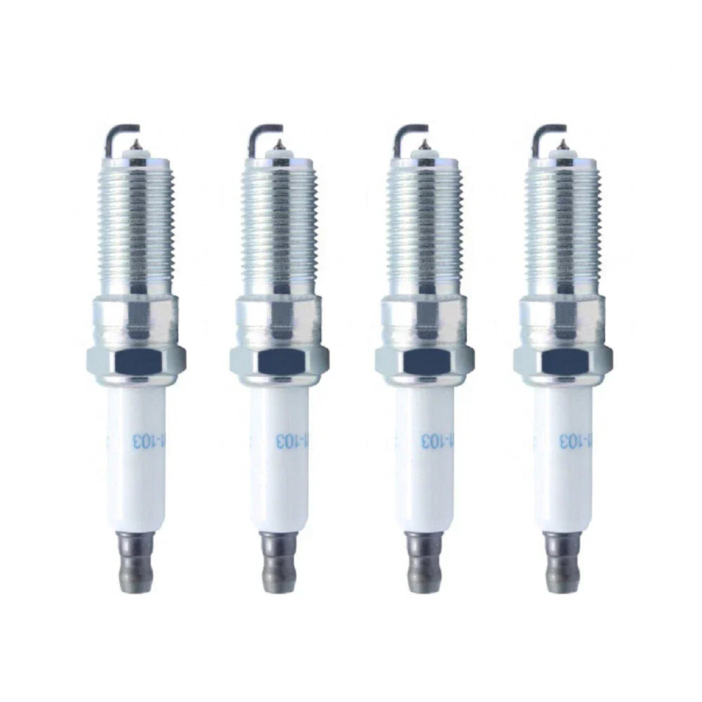 4 Pcs Iridium Platinum Spark Plugs for Chevrolet Isuzu Pontiac Saturn (2000-2005)