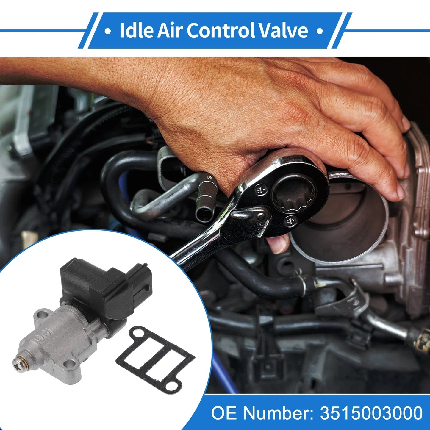 Idle Air Control Valve for Hyundai i10 (2007-2019)