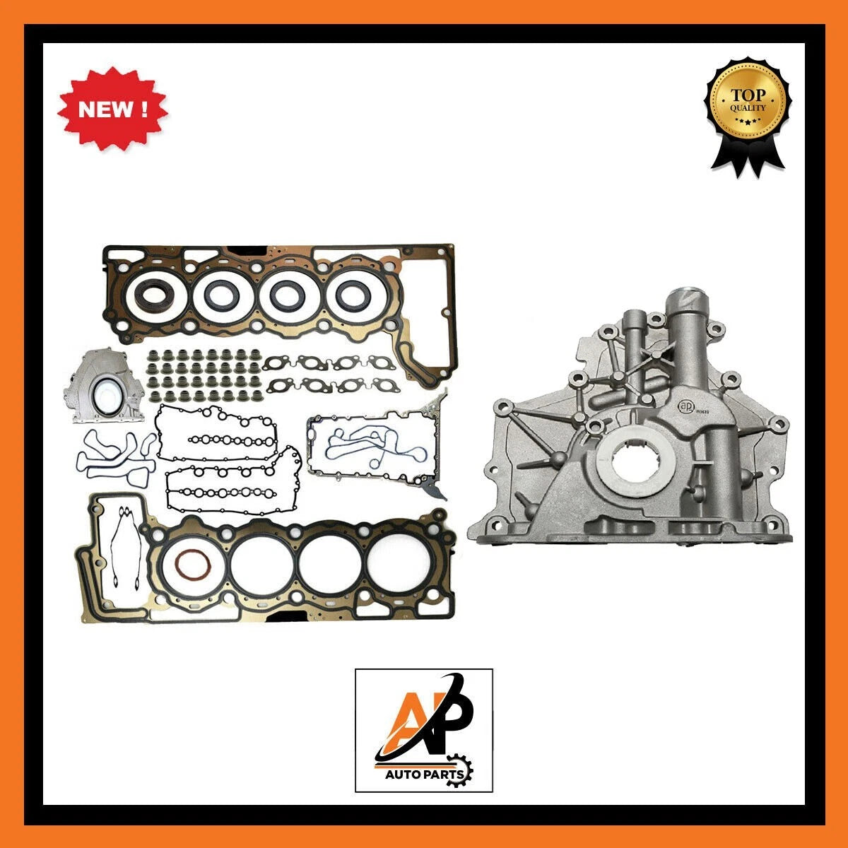 Engine Head Gasket Set with Oil Pump Replacement for Land Rover Range Rover (2006–2017)