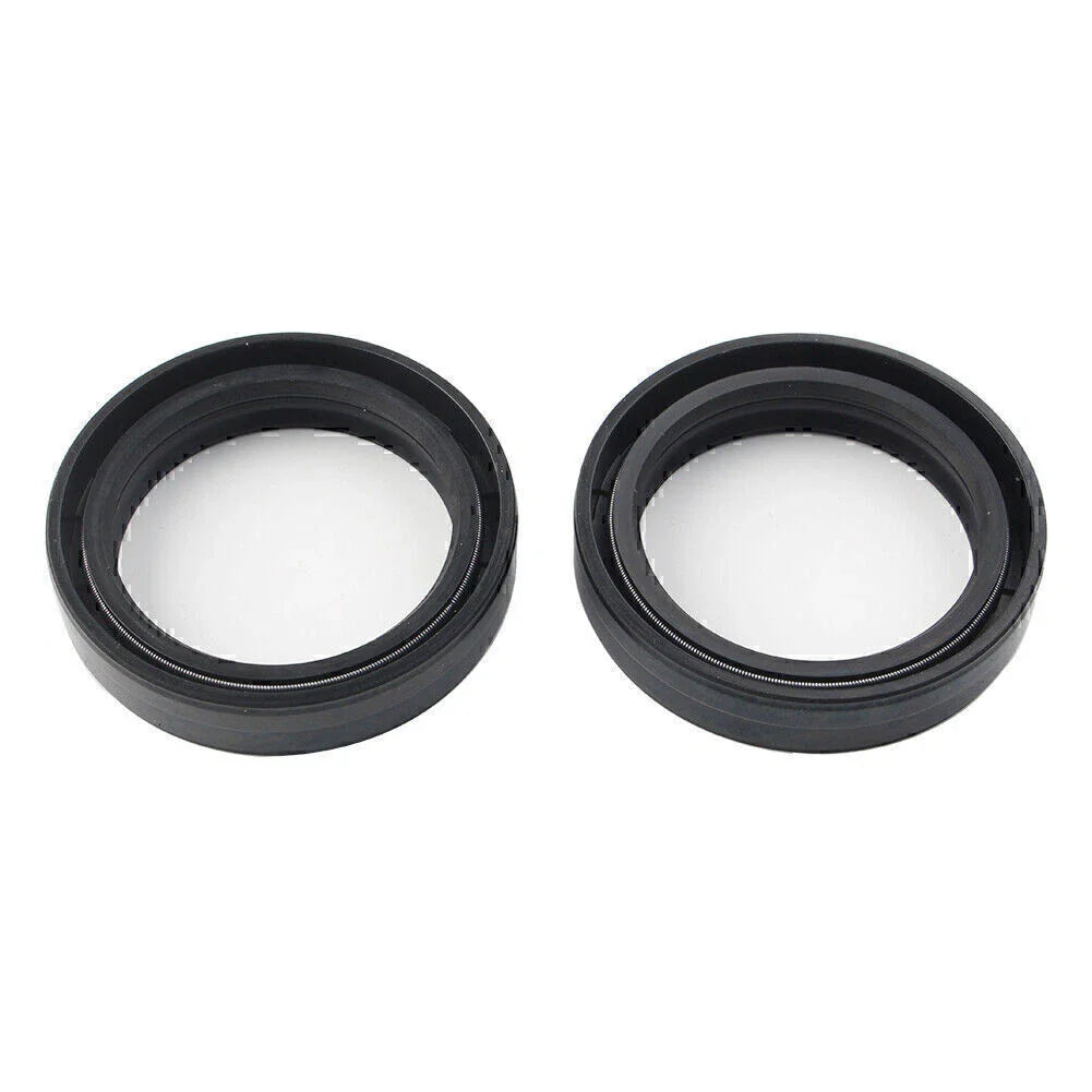 Black 48x60mm Motorcycle Front Fork Damper Shock Absorber Oil Seal