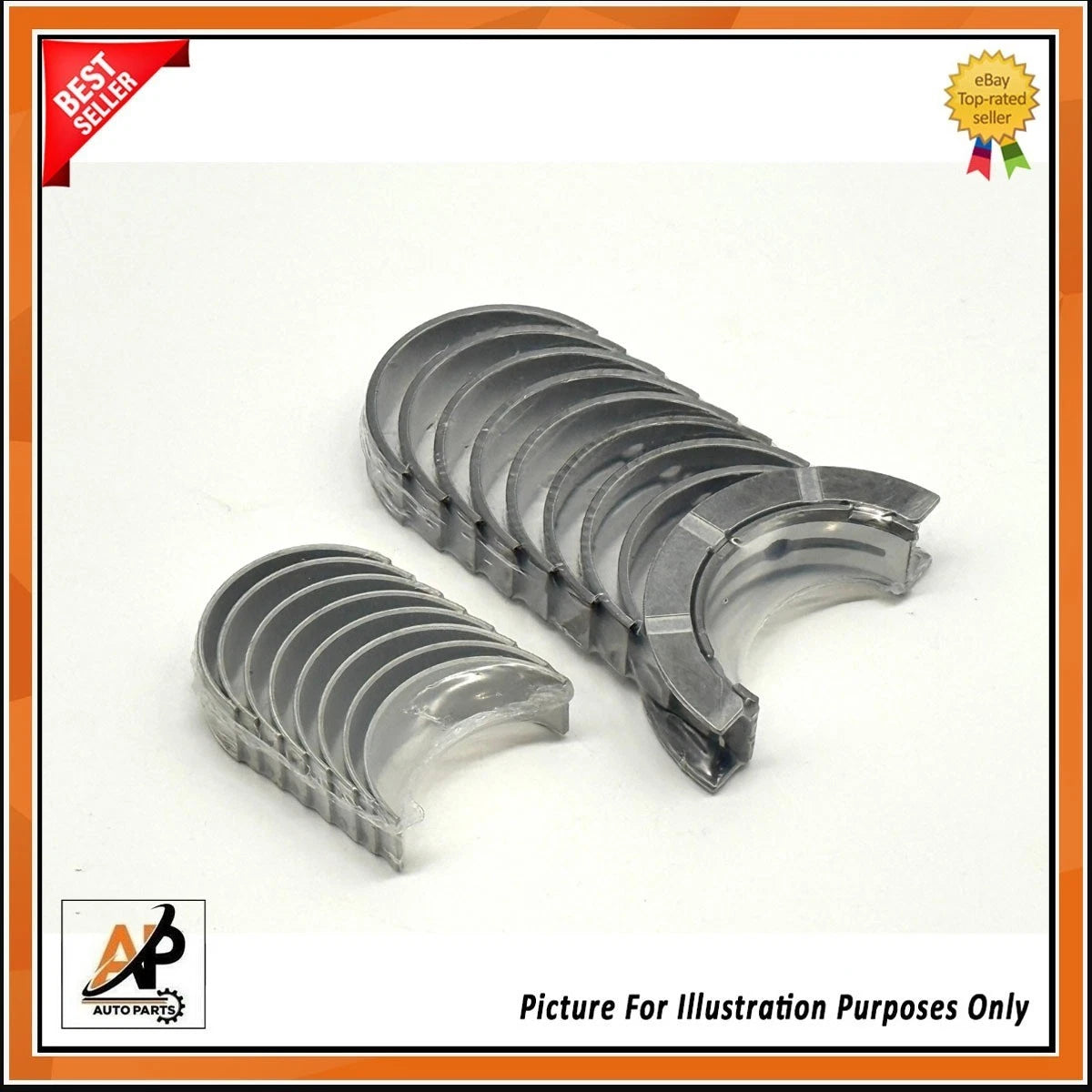 Big End Crankshaft Bearings Set Replacement for Ford Transit Custom (2018–2024)