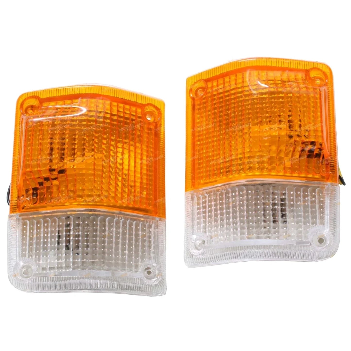 LH+RH Corner Indicator Lights Pair for Toyota 60 Series Landcruiser (1980–1990)