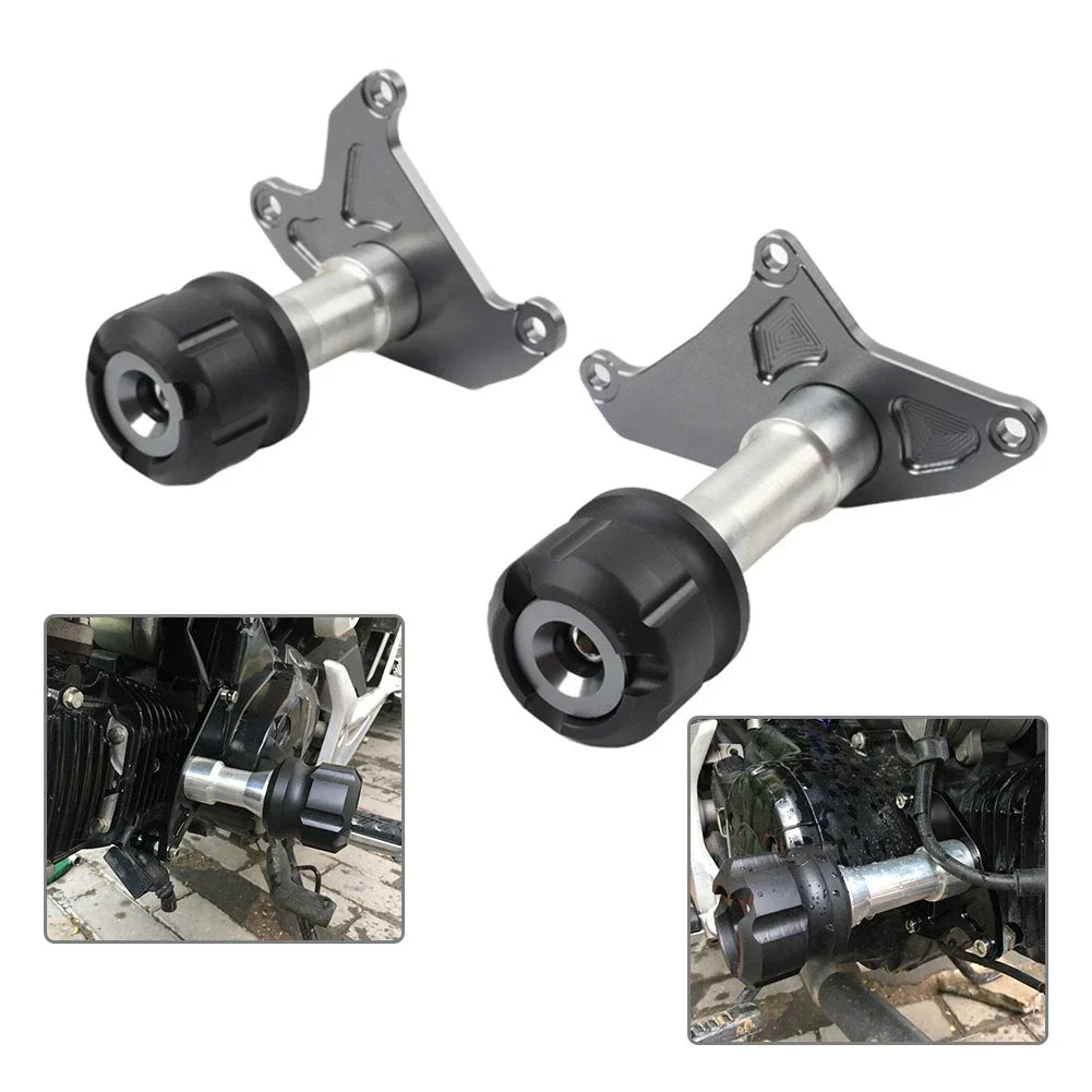 Frame Sliders Protector Guard for Honda Grom MSX125 2013-2020 ( Silver)