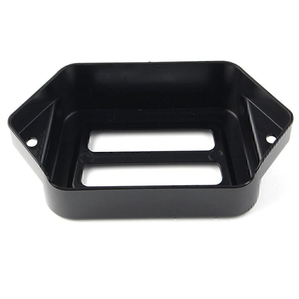Black Voltage Regulator Cover for Harley Road Glide, Road King (1998-2008)