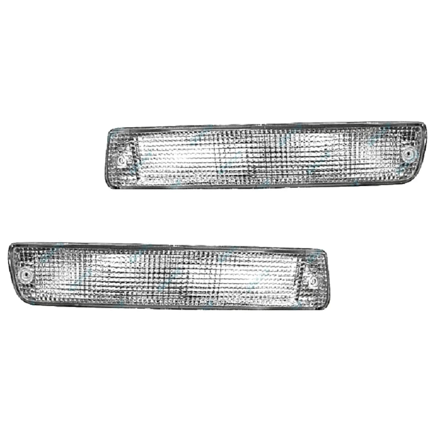 Front Bar Indicator Lights LH+RH For Toyota Landcruiser '90-'97 80 Series
