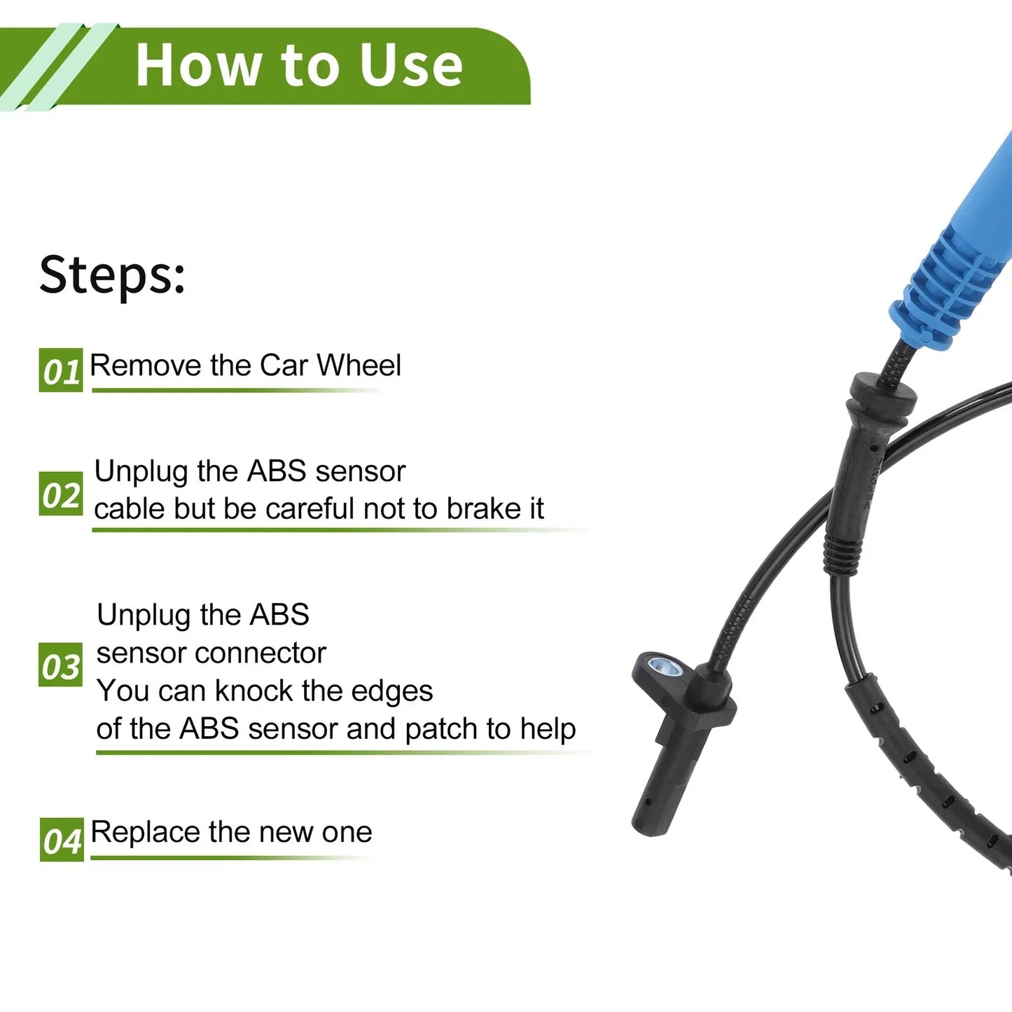 ABS Wheel Speed Sensor for BMW X5 E53 (2003-2006)