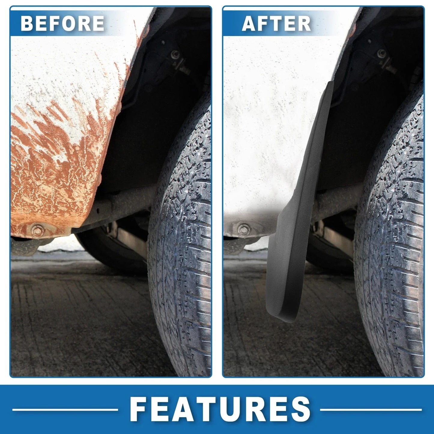 Mud Flap Splash Guard for Chevy Colorado (2015-2022)