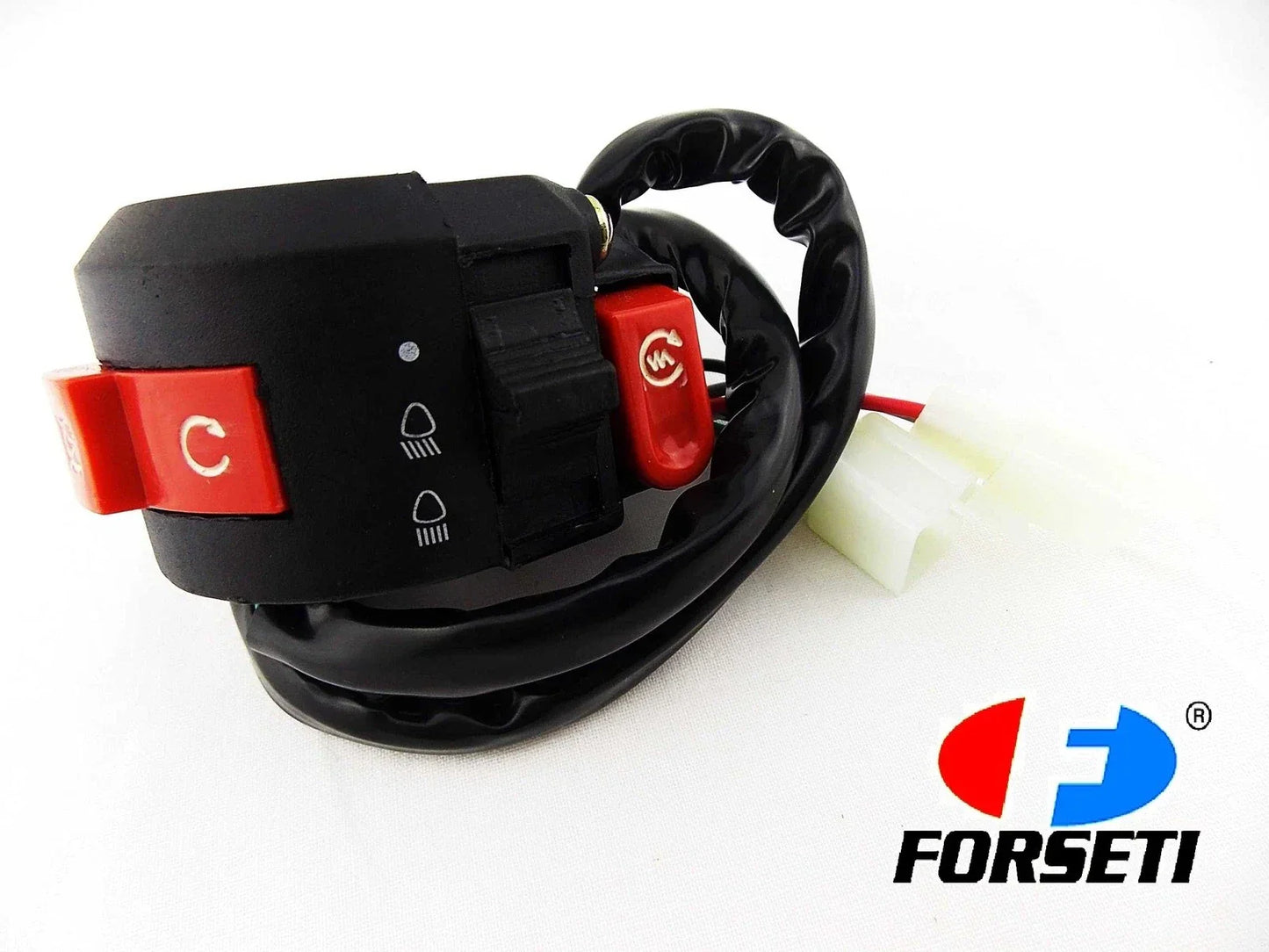 ATV QUAD BUGGY 6 PIN HEADLIGHT STOP START KILL SWITCH BLOCK ASSEMBLY