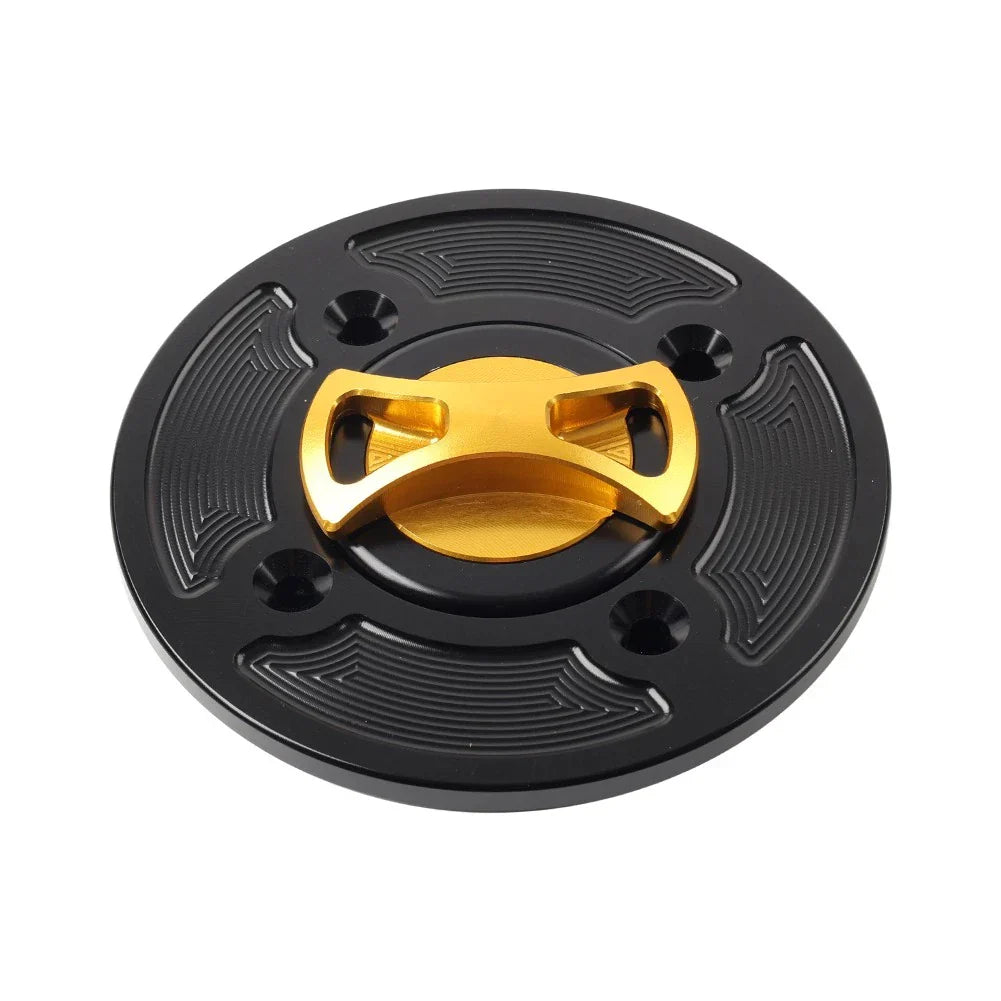 CNC Gold Gas Fuel Tank Cap Cover for DUCATI Panigale V4/S/R (2018-2021)