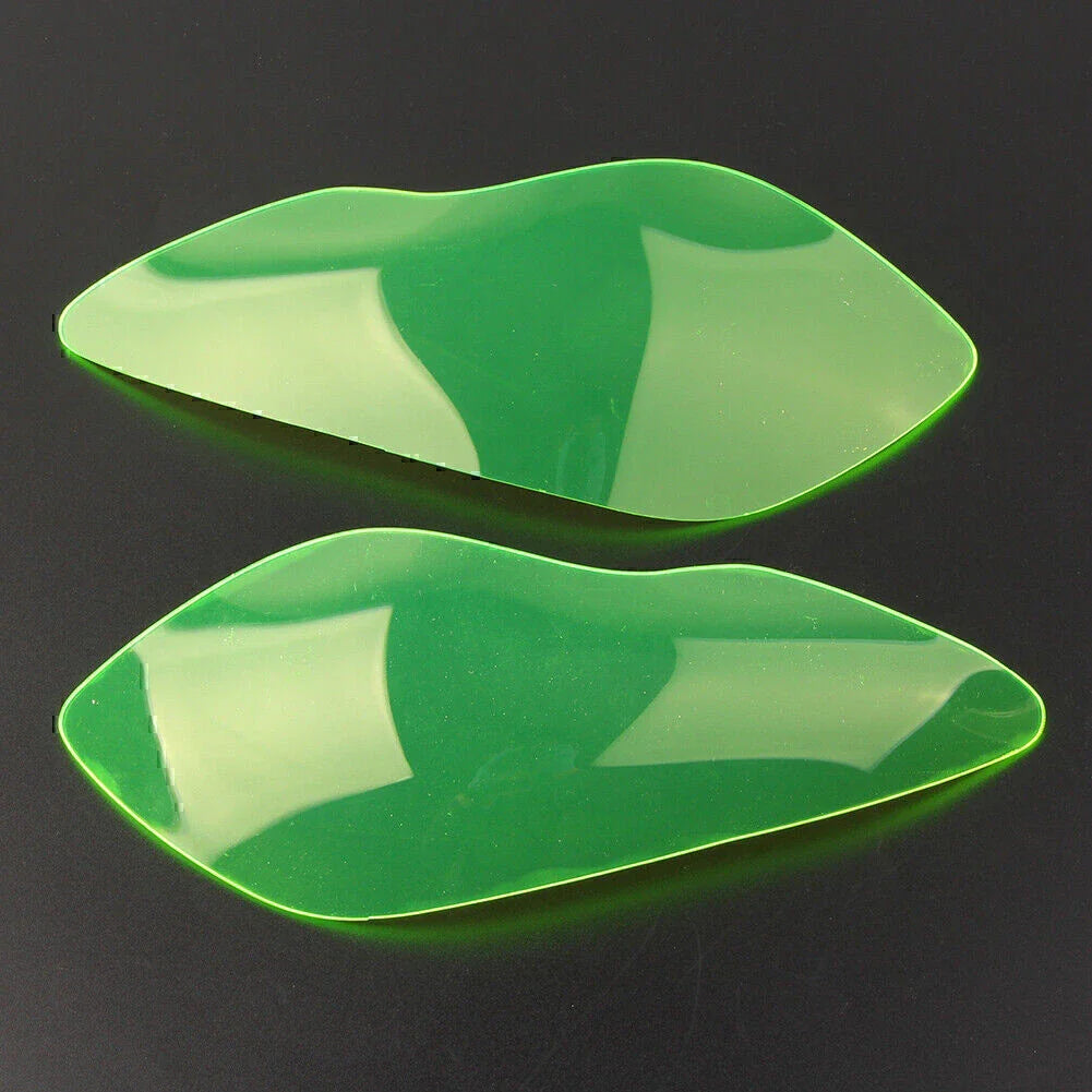 Green Headlight Guard Lens Cover for Kawasaki ZX-636R ZX-6R (2009-2018)