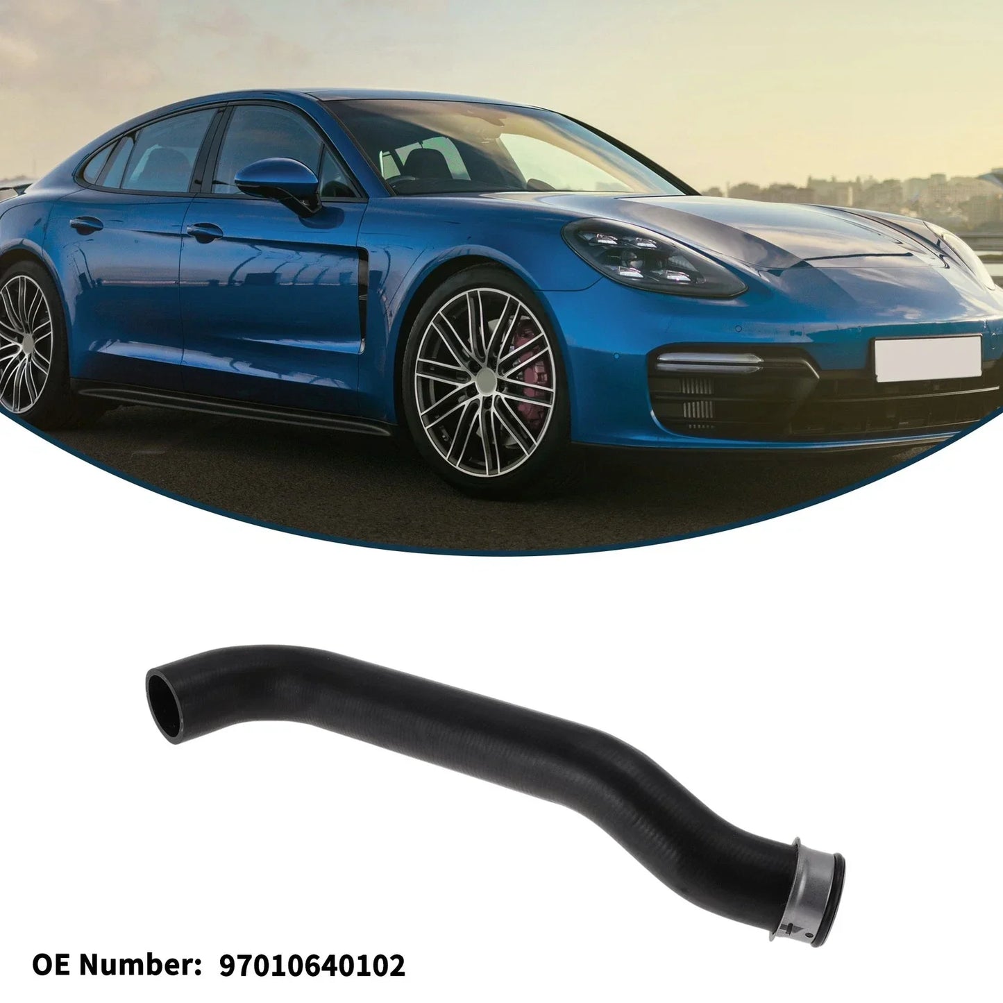 Radiator Hose for Porsche Panamera 2009-2016 Cooling Pipe