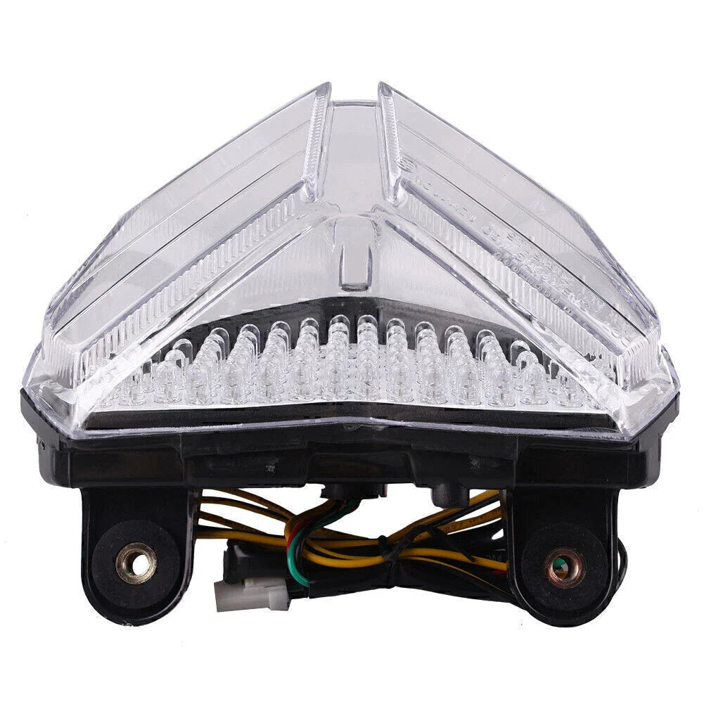 Clear Rear Tail Light Turn Signals for DUCATI 1198 R CORSE 2008-2010