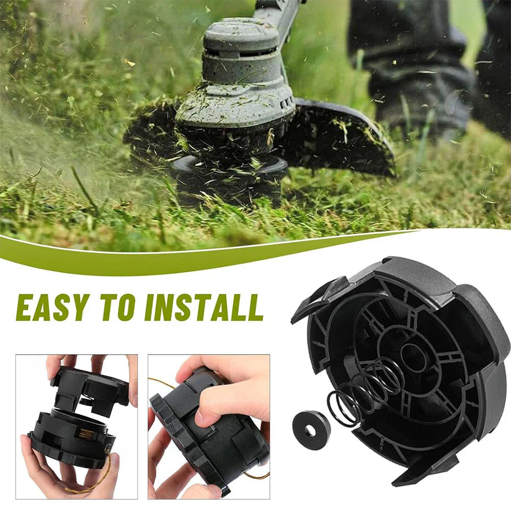 Weed Trimmer Head Replacement w/ Cap & Spring for DCST922P1