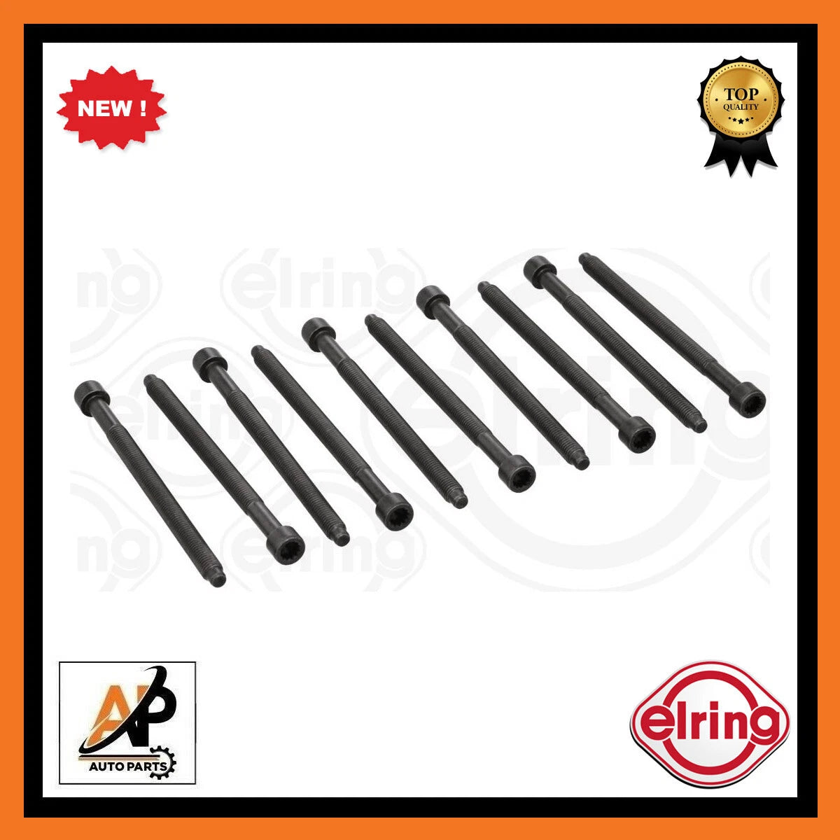 Cylinder Head Bolt Set Replacement for Audi Cupra Seat Skoda VW (2000–2007)