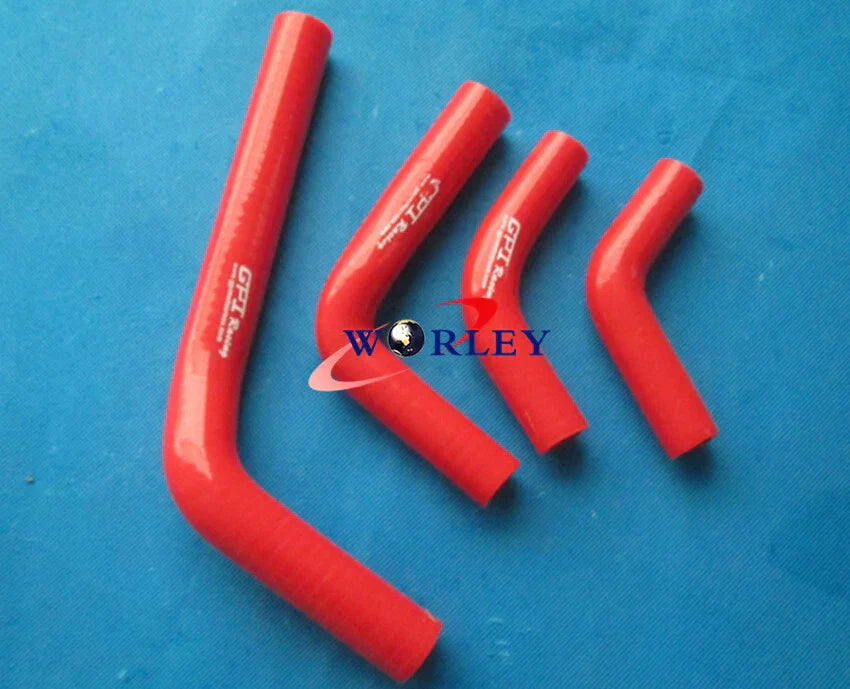 Aluminum Radiator + Blue Hose for Honda CRF250R CRF250X (2004-2009)