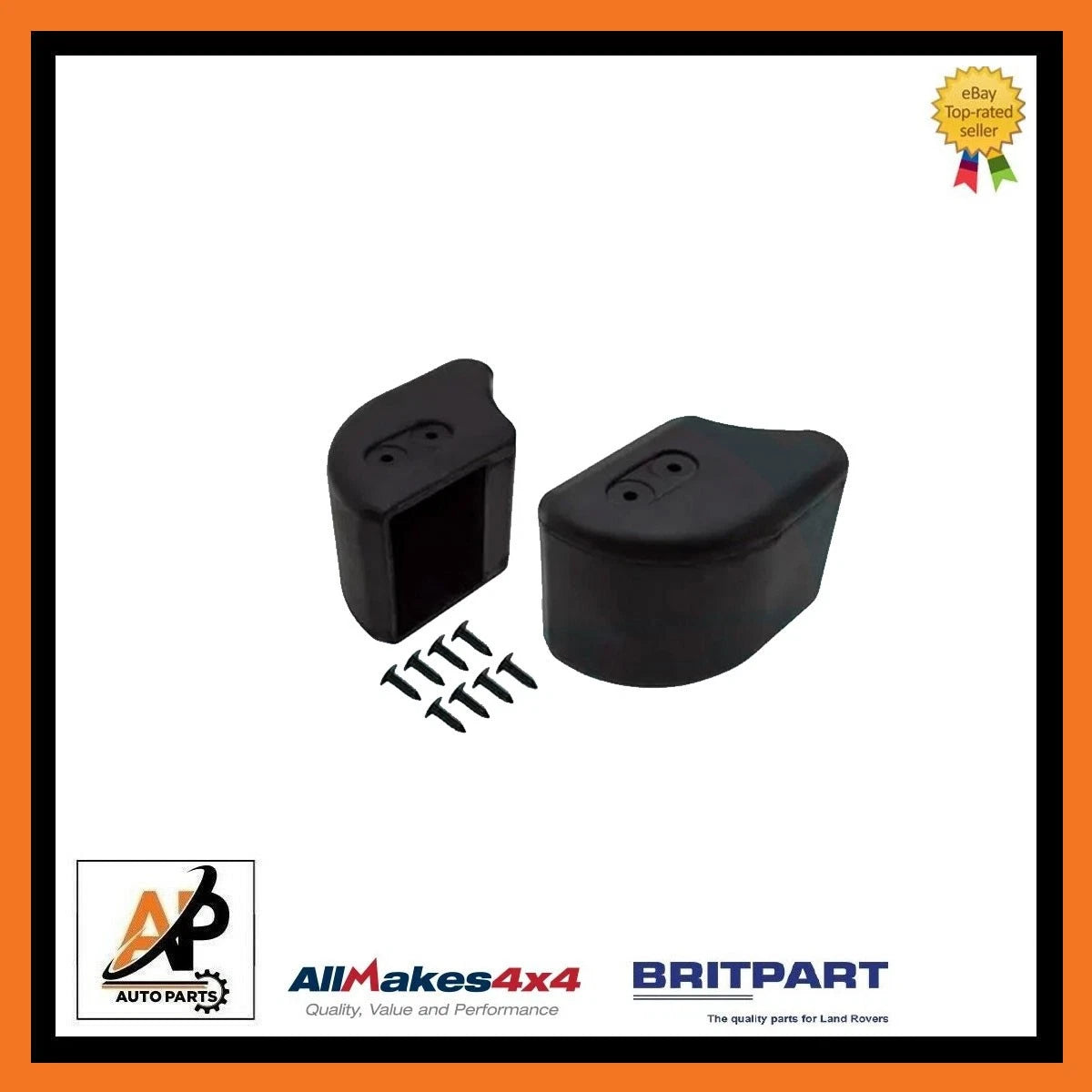 Front Corner End Caps Replacement for Land Rover Defender 90 110 130 ()