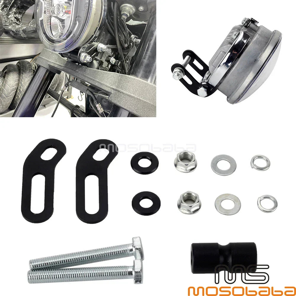 Fairing Mount Headlight Extension for Harley Softail Low Rider FXLRS (20-22)
