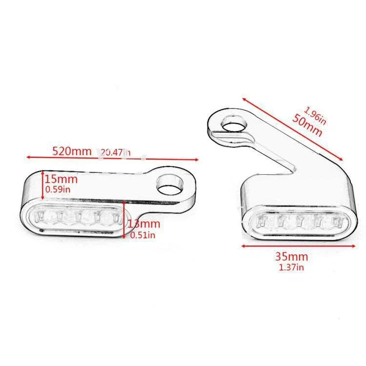 LED Turn Signal Blinker Light for Harley Sportster