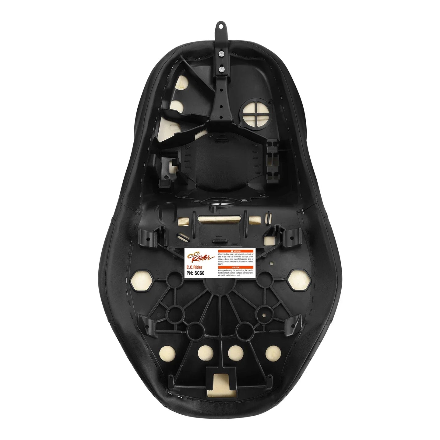 Black Driver Passenger Seat for Harley CVO Road Glide (2023-2025)