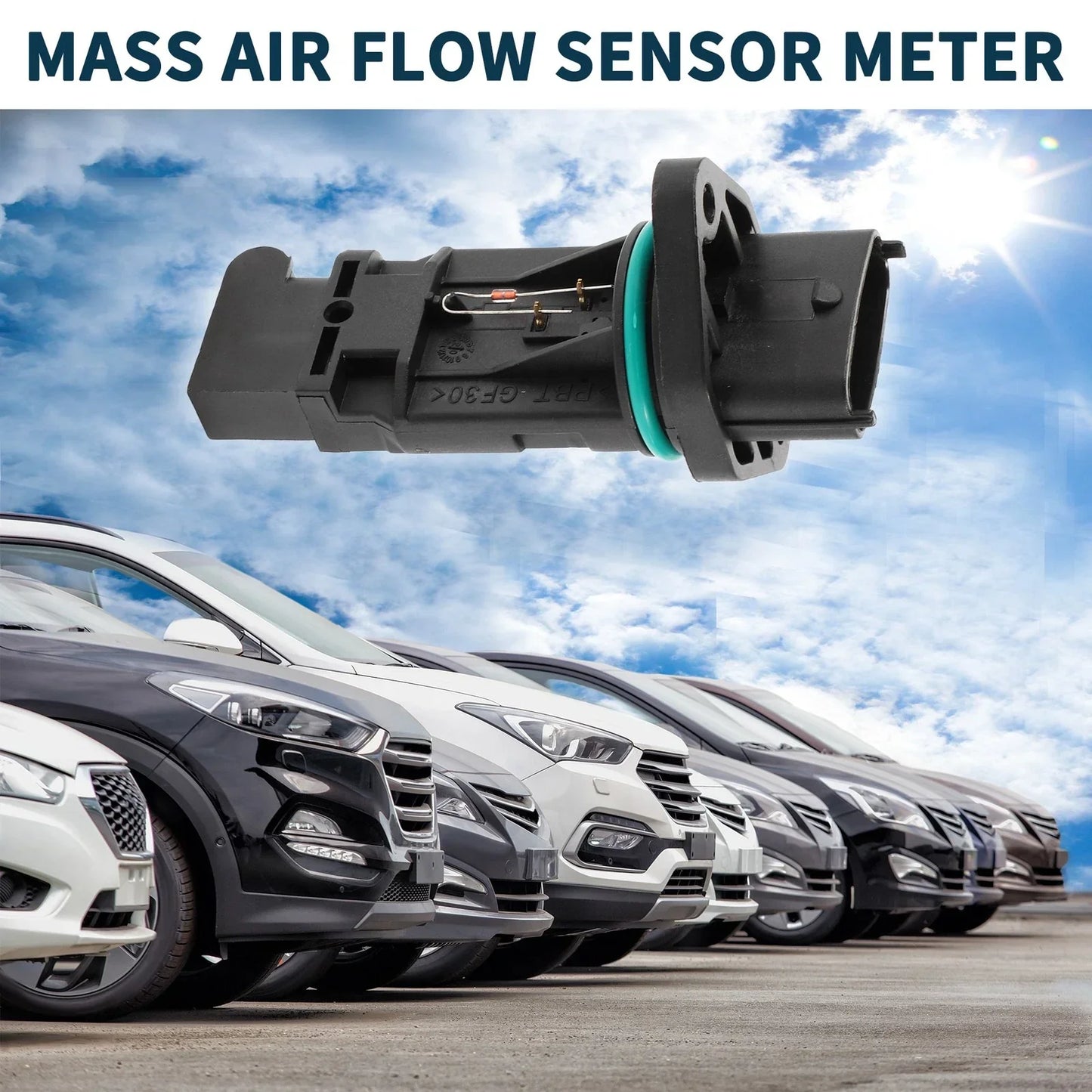 Mass Air Flow Sensor for Hyundai Elantra, Santa Fe, Carens 2.0 (2001-2023)