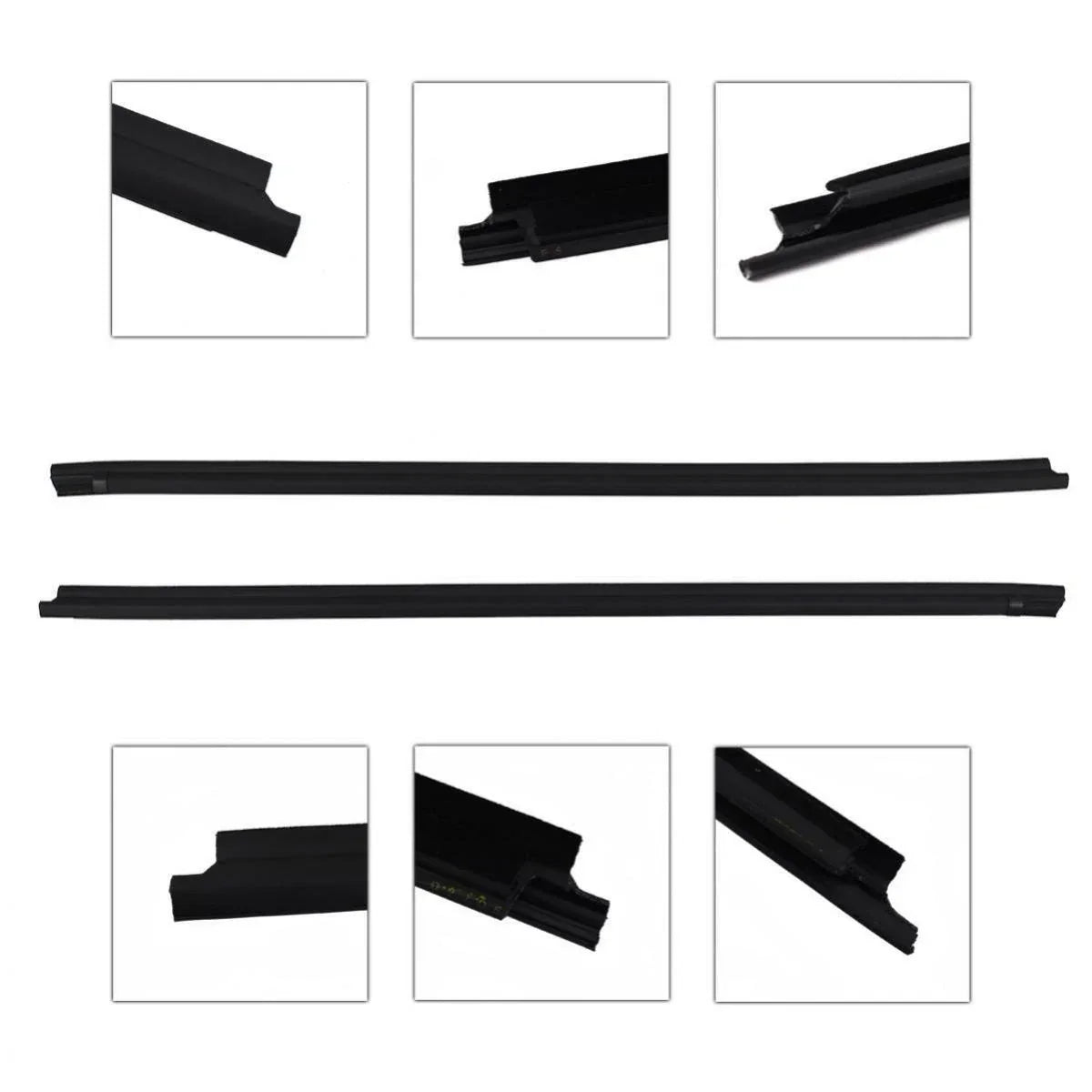 Weatherstrip Door Belt Out Front LH+RH Fits Toyota Hilux Vigo SR5 2D Ute 2005-15