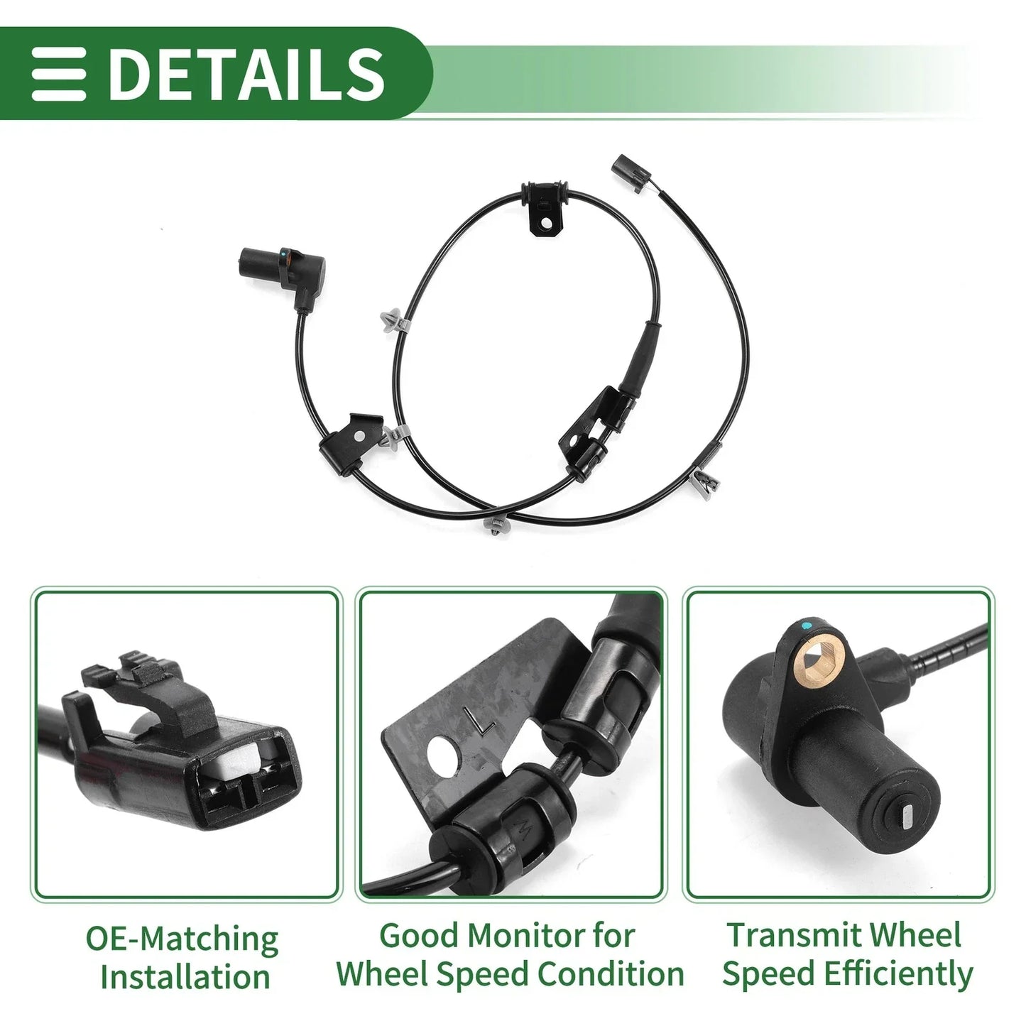 ABS Wheel Speed Sensor for Hyundai Tiburon (2003-2004)