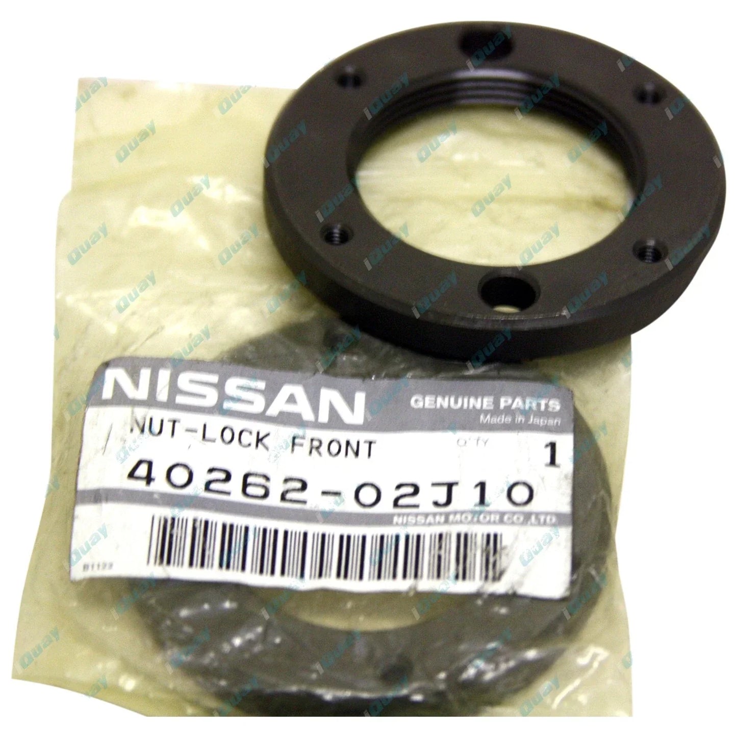 2x GU Patrol Front Wheel Bearing Hub Lock Nuts Y61 4x4 Wagon Ute Genuine Nissan