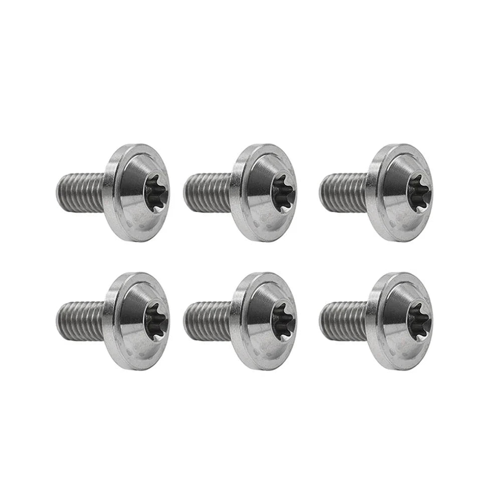 6 x M6x10mm Alloy Torx Head Screws for Titan Motorcycle Bike