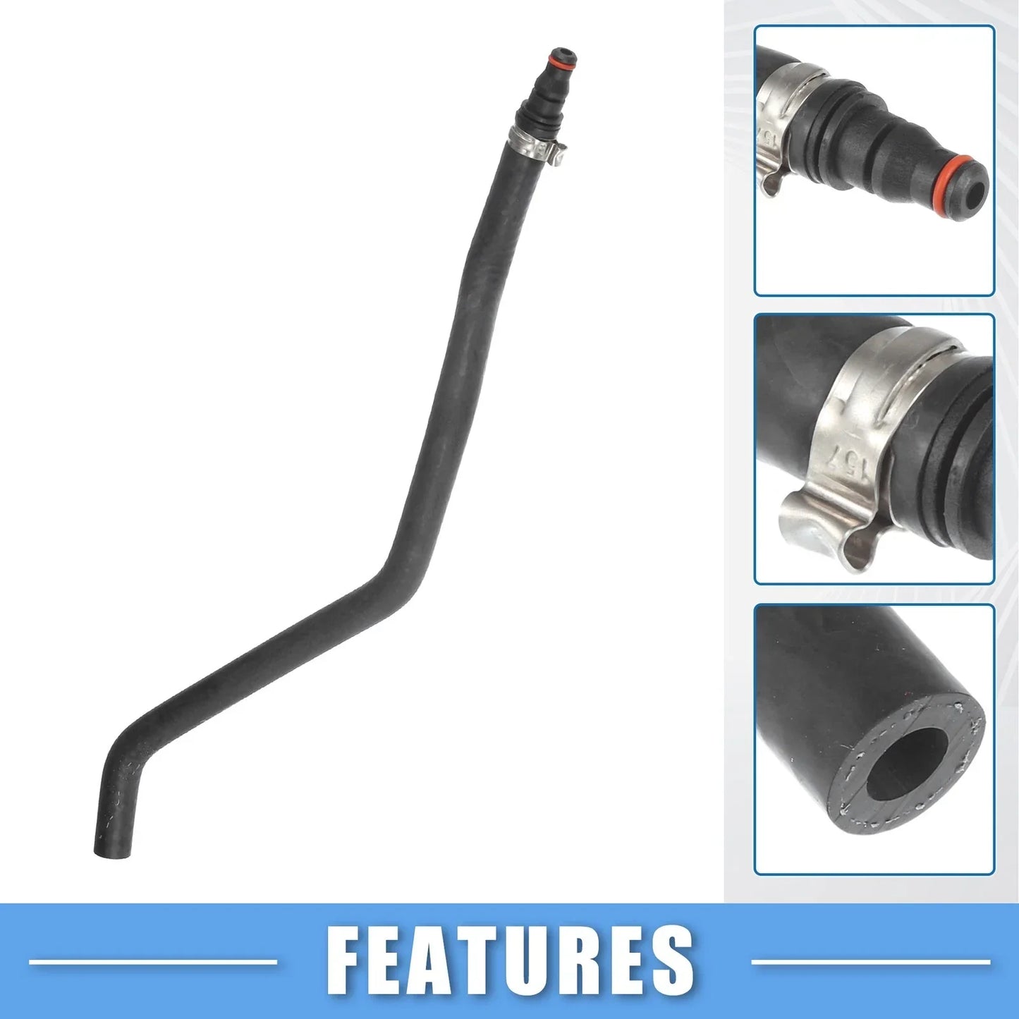 Radiator Coolant Hose for Mercedes-Benz CL550 4Matic Coupe 5.5L (2007-2013)