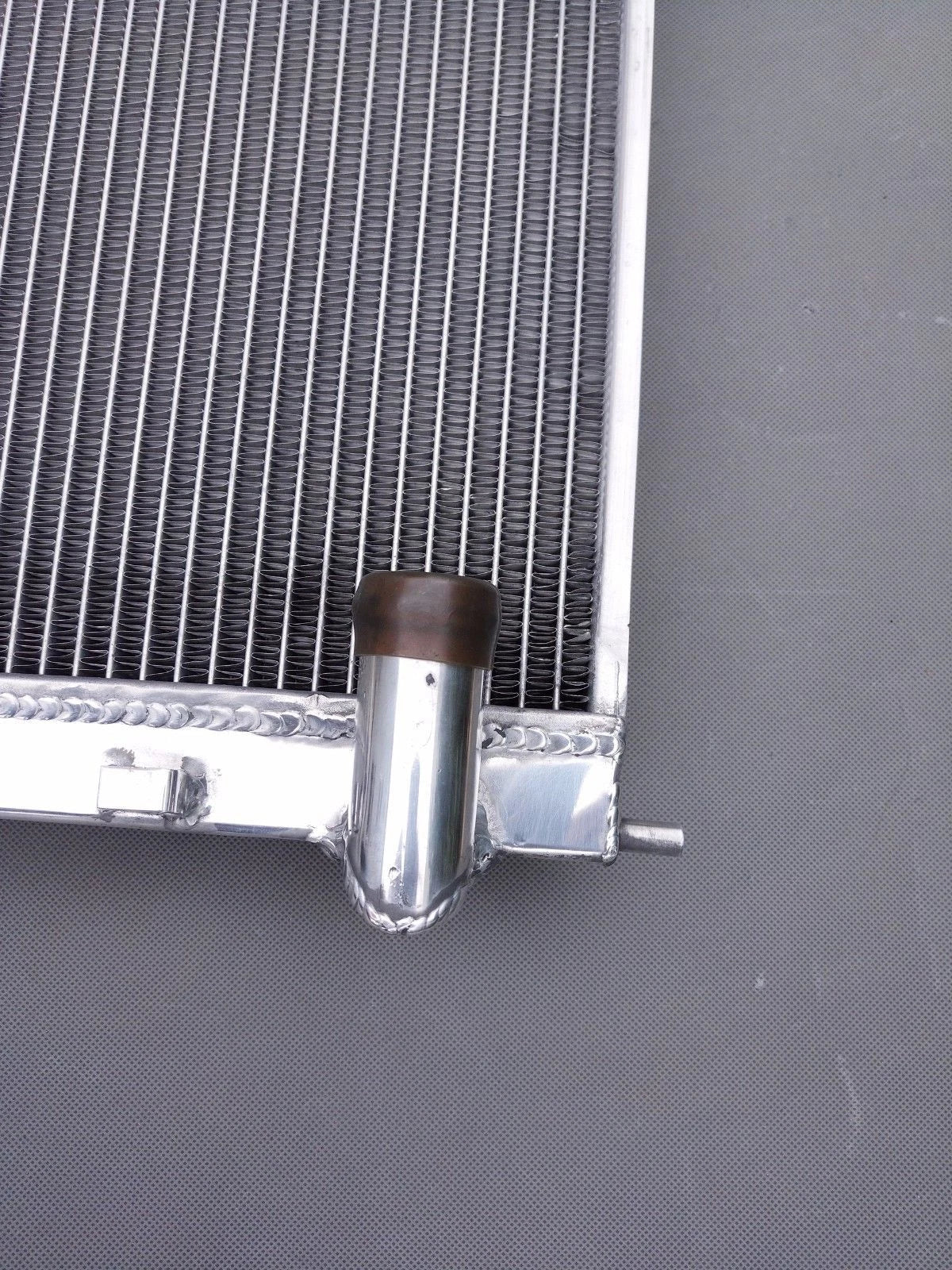 Alu Radiator + Fan for Mini One Cooper R50 R52 R53 1.4 1.6 A/C (2002-2007)