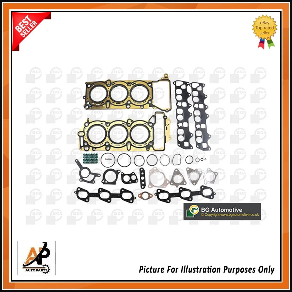 Head Gasket Kit for Mercedes-Benz M Class S Class Diesel OM642 (2006–2015)
