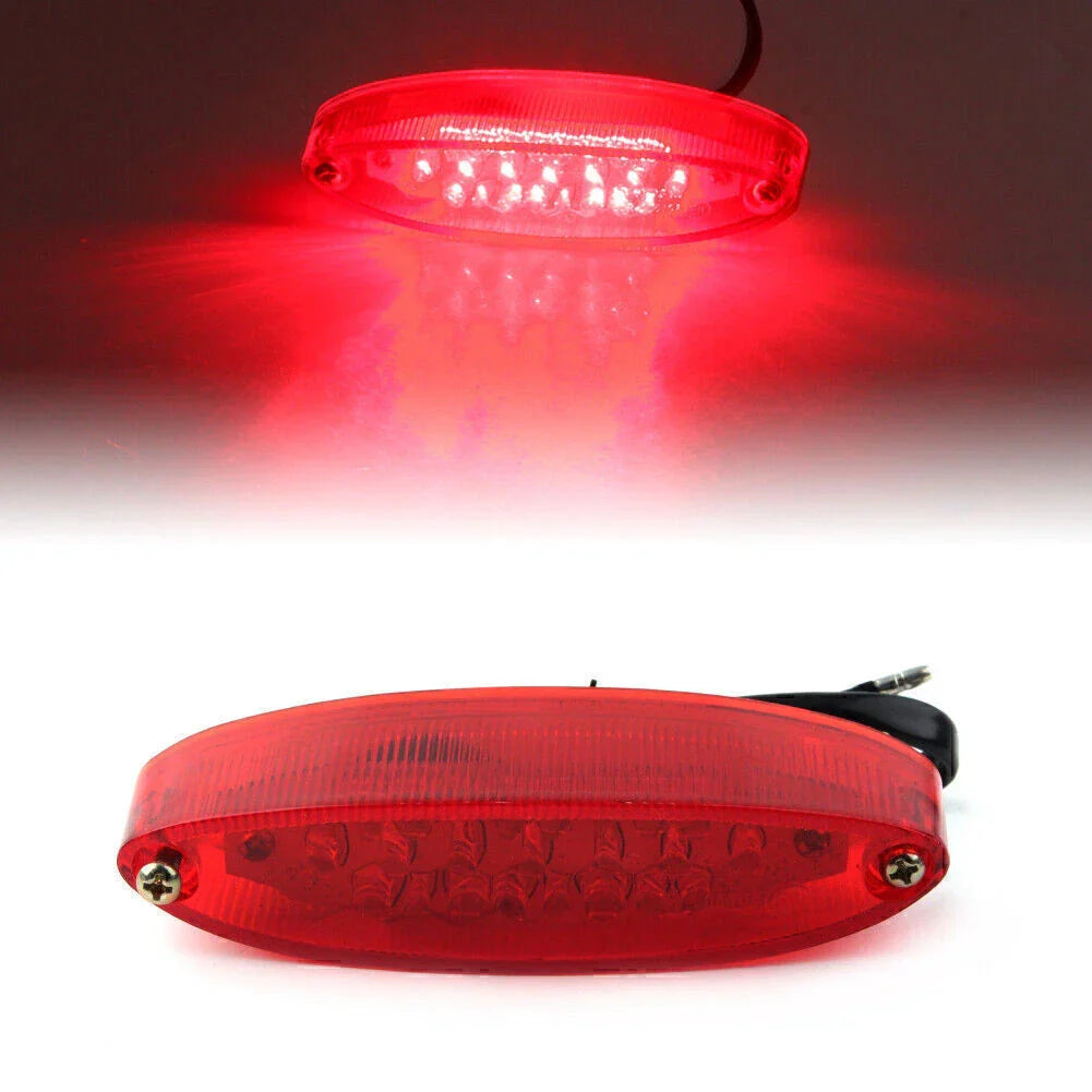 Universal ATV Running Stop Brake License Plate Tail Lights