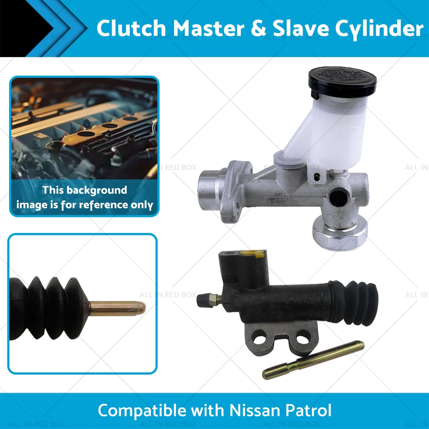 Clutch Slave, Master & Booster Cylinder for Nissan Patrol GU Y61
