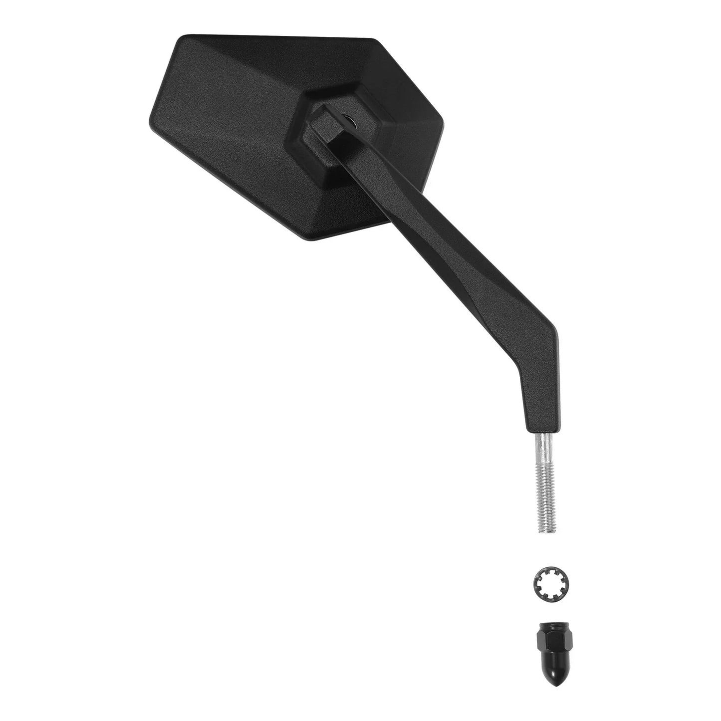 Black Rearview Mirrors for Harley Electra Road Glide Sportster Softail (82-25)