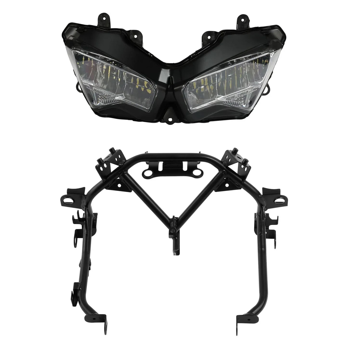 LED Headlight Assembly Bracket for Kawasaki Ninja 650 (2020-2025)