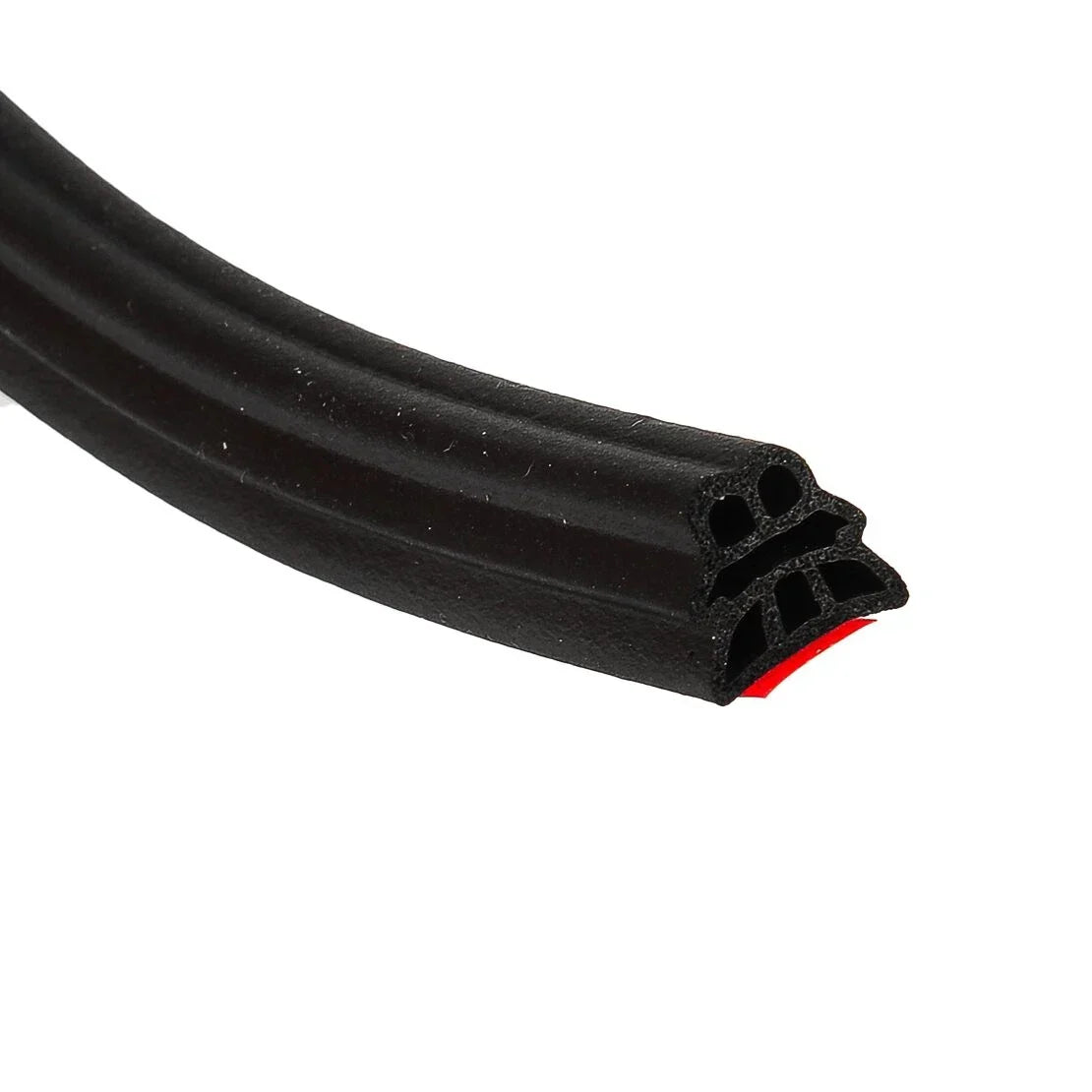 3-Layer Soundproof Weather Strip for 10M Car Door Sealing